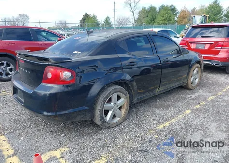 2011 Dodge Avenger Mainstreet из США, поврежденный, VIN 1B3BD1FG7BN574688
